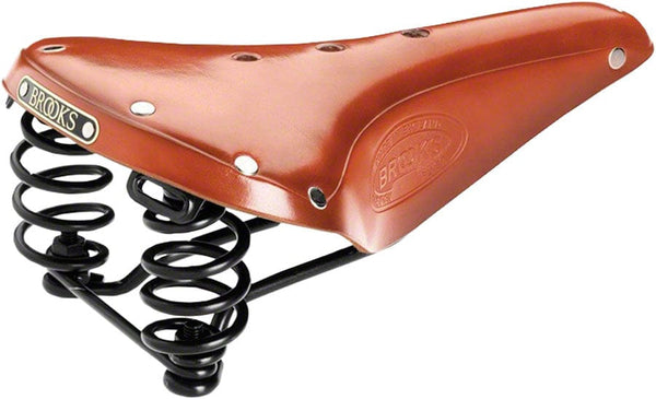 Brooks Saddles Men's / Honey / 280Mm Brooks Flyer Saddle - Steel