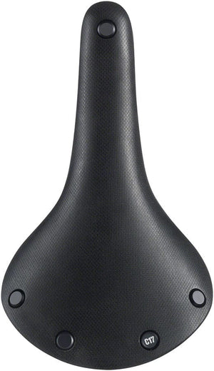 Brooks Saddles Standard Brooks C17 All Weather Saddle - Steel, Black, Men's
