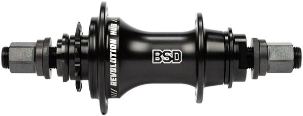 BSD BMX Hubs BSD Revolution Hub LHD With Hubguards - Black