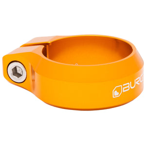 Burgtec Binders - Bolt-on Burgtec Seat Clamp 34.9mm Iron Bro Orange