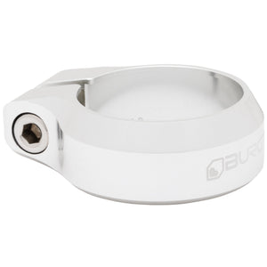 Burgtec Binders - Bolt-on Burgtec Seat Clamp 34.9mm Rhodium Silver