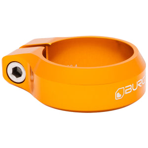 Burgtec Binders - Bolt-on Burgtec Seat Clamp 36.4mm Iron Bro Orange