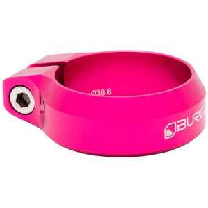 Burgtec Binders - Bolt-on Burgtec Seat Clamp 38.6mm Toxic Barbie Pink