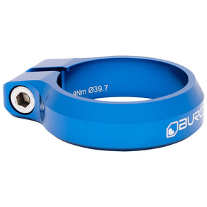 Burgtec Binders - Bolt-on Burgtec Seat Clamp 39.7mm Deep Blue