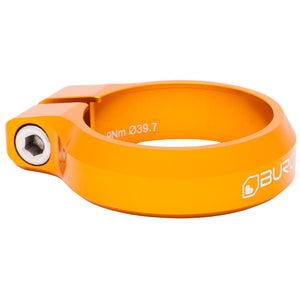 Burgtec Binders - Bolt-on Burgtec Seat Clamp 39.7mm Iron Bro Orange
