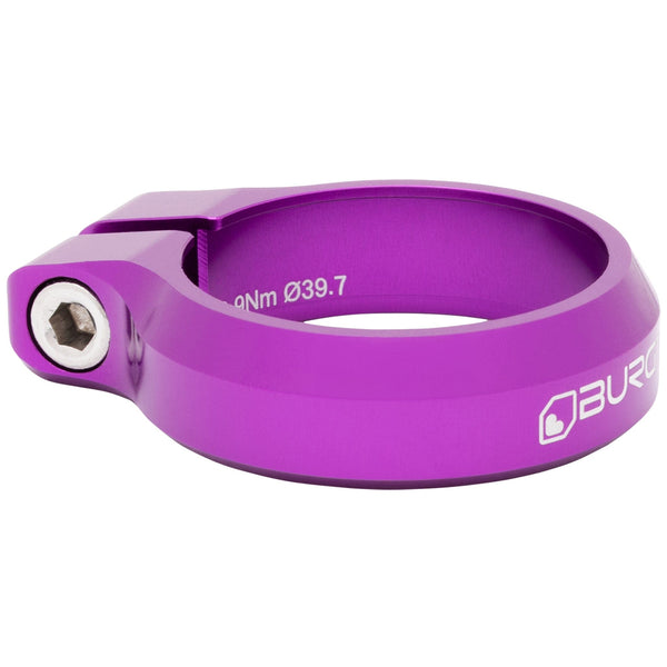 Burgtec Binders - Bolt-on Burgtec Seat Clamp 39.7mm Purple Rain