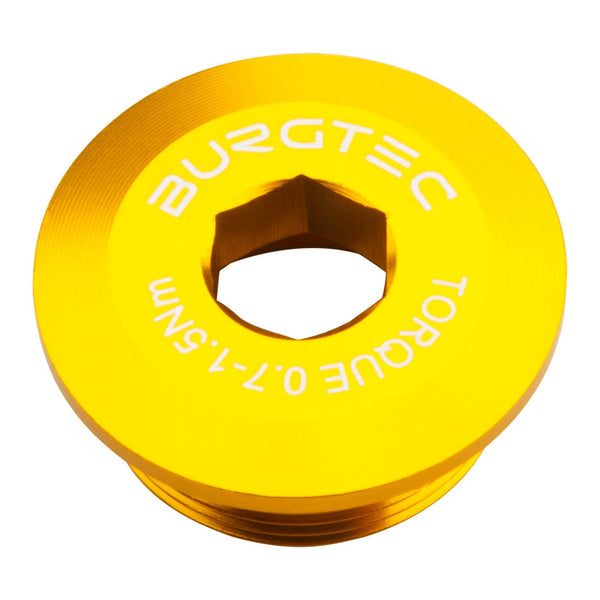 Burgtec Crank Bolts and Parts Bullion Gold Burgtec Shimano Crank Bolts