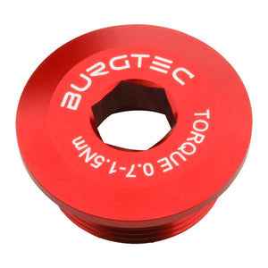 Burgtec Crank Bolts and Parts Race Red Burgtec Shimano Crank Bolts