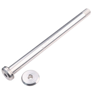 Burgtec Wheel Skewers & Thru-Axles Burgtec Santa Cruz Rear Axle 12x168.5mm Rhodium Silver