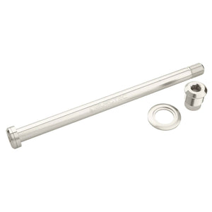 Burgtec Wheel Skewers & Thru-Axles Burgtec Trek 184.5mm Rear Axle Rhodium Silver