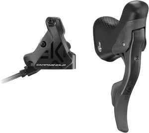 Campagnolo Brake/Shift Lever - Drop Bar Campagnolo EKAR GT Ergopower Shift/Brake Lever Disc Brake Caliper - Right/Rear 13-Speed 140mm Flat Mount Hydraulic Caliper BLK