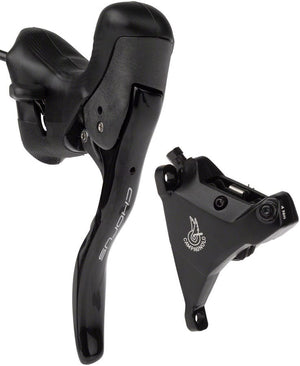 Campagnolo Brake/Shift Lever - Drop Bar Left/Front / 160Mm Campagnolo Chorus Ergopower Hydraulic Brake/Shift Lever Disc Caliper