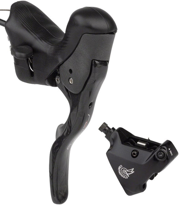 Campagnolo Brake/Shift Lever - Drop Bar Left/Front / 160Mm Campagnolo Record Ergopower Hydraulic Brake/Shift Lever Disc Caliper