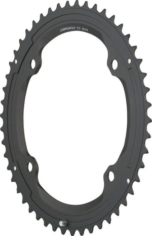 Campagnolo Chainrings 11-Speed / 50T / Chorus Campagnolo Chorus 12-Speed Chainring Bolt Set - 52t 123mm Campagnolo Asymmetric 4-Bolt BLK