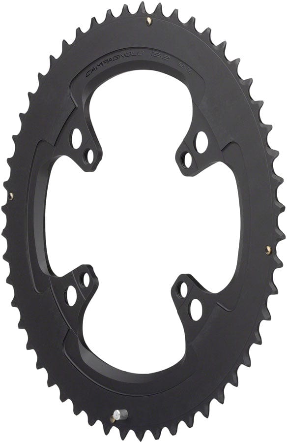 Campagnolo Chainrings 12-Speed / 52T / Chorus Campagnolo Chorus 12-Speed Chainring Bolt Set - 52t 123mm Campagnolo Asymmetric 4-Bolt BLK