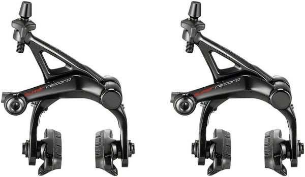 Campagnolo Disc Brake Calipers Campagnolo Super Record Brakeset Dual Pivot Front and Rear Black