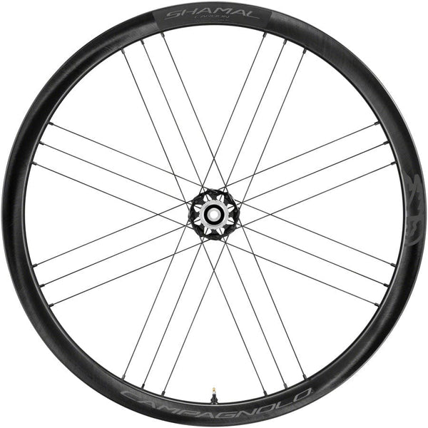 Campagnolo Front Wheel Campagnolo SHAMAL Carbon Disc Front Wheel - 700 12 x 100mm Centerlock Black