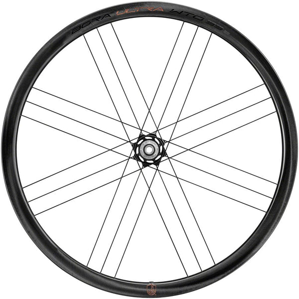 Campagnolo Rear Wheel Campagnolo Bora Ultra WTO 33 Rear Wheel - 700c 12 x 142mm Center-Lock N3W 2-Way Fit Gray