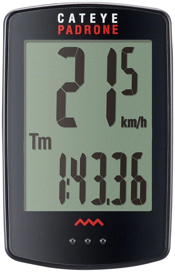 CatEye Bike Computers Black CatEye Padrone Cycling Computer