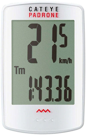 CatEye Bike Computers White CatEye Padrone Cycling Computer