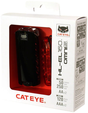 CatEye Lights CatEye HL-EL160/Omni 5 Headlight/Taillight Set