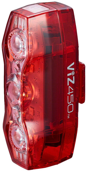 CatEye Lights Rechargeable (USB-C) Cateye VIZ450 Taillight - 450 Lumen