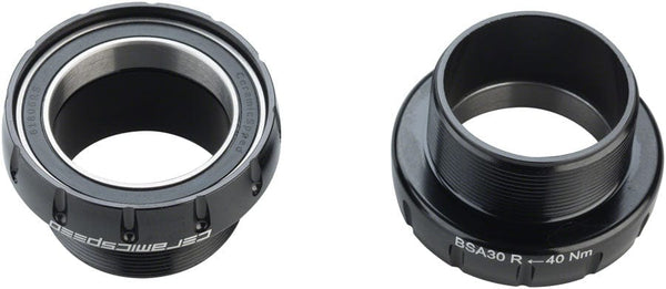 CeramicSpeed Bottom Brackets CeramicSpeed BSA30 Bottom Bracket - BSA Thread 30mm Spindle Black