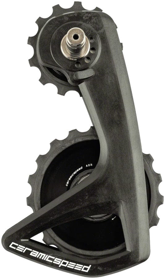 CeramicSpeed Cage Assembly CeramicSpeed OSPW RS Alpha Pulley Wheel System Shimano Dura-Ace 9250/Ultegra 8150  - ALPHA Aluminum Pulley Carbon Cage BLK