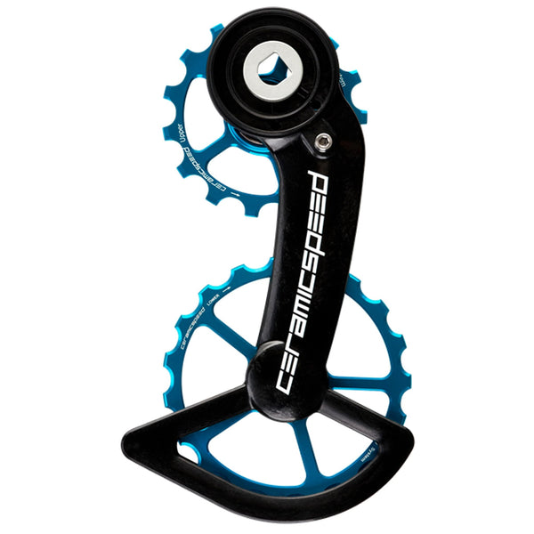 CeramicSpeed Derailleur Parts Blue CeramicSpeed OSPW System SRAM Red/Force AXS Coated