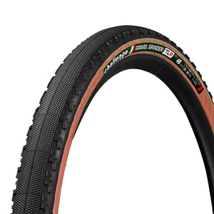 Challenge Tires Challenge Gravel Grinder TLR Tire 650x46C Folding Tubeless Ready Vulcanized Nylon 120TPI Tanwall