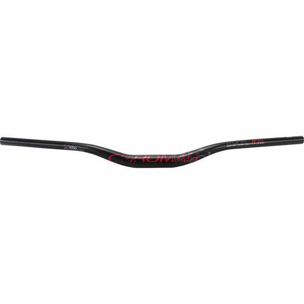 Chromag Flat/Riser Handlebar 35Mm / Black/Red Chromag Fubars OSX 35 Riser Bar