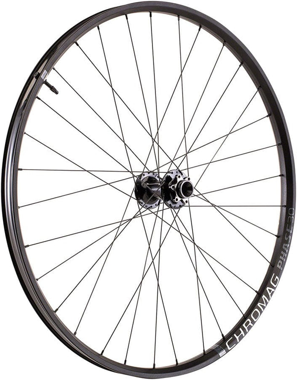 Chromag Front Wheel Chromag Phase30 Front Wheel - 29" 15 x 110mm 6-Bolt Black