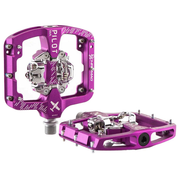Chromag Pedals Purple Chromag Pilot BA SPD Pedals