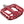 Chromag Pedals Red Chromag Scarab Pedals