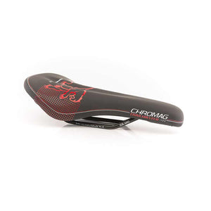 Chromag Saddles Black/Red / Cr-Mo Chromag Trailmaster DT Saddle 280 x 135mm 305g