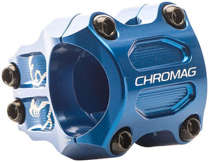 Chromag Stems Chromag Riza Stem - 45mm 31.8mm Clamp +/-0 Blue