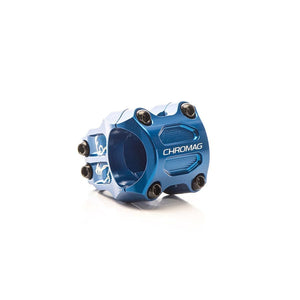 Chromag Stems Chromag Riza Stem Diameter: 31.8mm Length: 38mm Steerer: 1-1/8'' 0° Blue