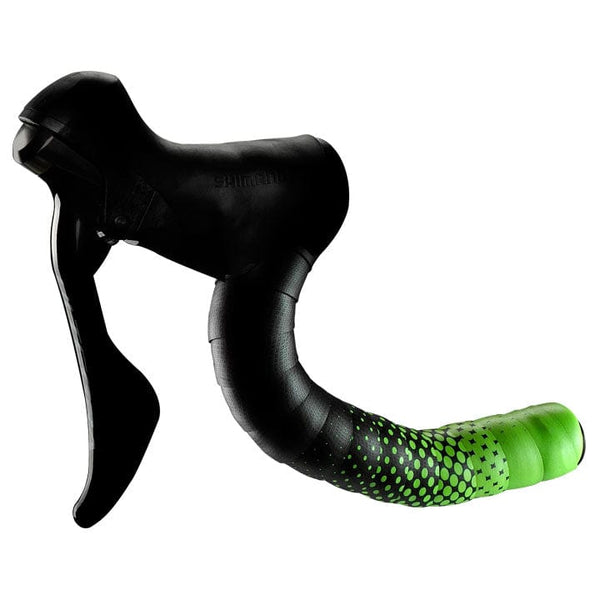 Ciclovation Bar Tape Neon Green Ciclovation Leather Touch Fusion Dot Handlebar Tape