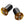 Cinelli Bars Ends & Plugs Gold Cinelli Expander Alloy Bar Plugs