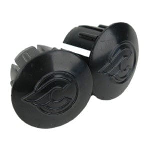 Cinelli Bars Ends & Plugs Milano Black Cinelli Bar End Plugs