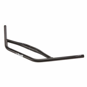 Cinelli Flat/Riser Handlebar Cinelli Double Trouble Alloy Flat Bar Blk (31.8) 660mm