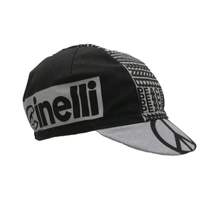 Cinelli Hats and Caps Black Cinelli Peace Cycling Cap