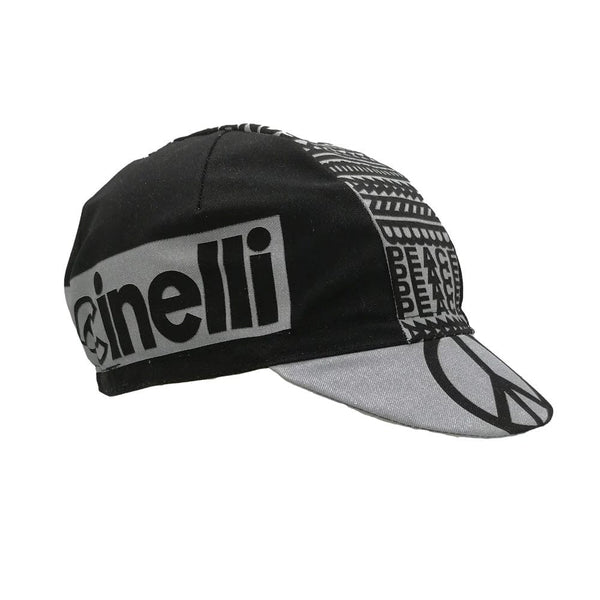 Cinelli Hats and Caps Black Cinelli Peace Cycling Cap