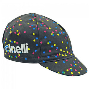 Cinelli Hats and Caps Cinelli Cycling Cap Caleido Dots