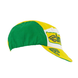 Cinelli Hats and Caps Explorer Cactus Yellow/White Cinelli Explorer Series Cycling Cap