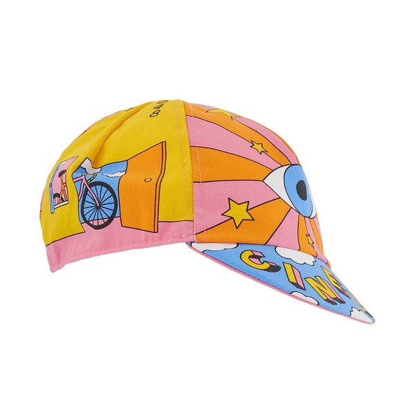 Cinelli Hats and Caps Gabe Alcala Planets Mix Cinelli Explorer Series Cycling Cap