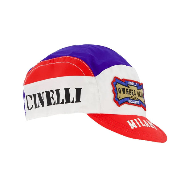 Cinelli Hats and Caps Owners Club Red/Blue Cinelli Explorer Series Cycling Cap