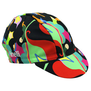 Cinelli Hats and Caps Pink Anemone / Pink Cinelli Fulvia Mendini Art Cycling Cap