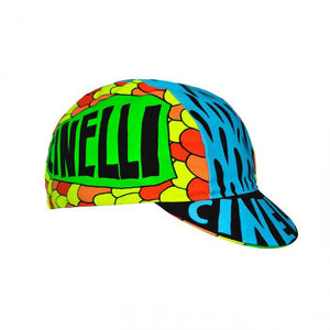 Cinelli Hats and Caps Poseidon / Blue/Green Cinelli Ana Benaroya Art Cycling Cap