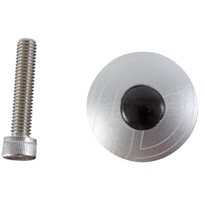 Cinelli Headset Accessories Cinelli Top Cap Kit Cinelli 1-1/8" Alloy Steerers Silver